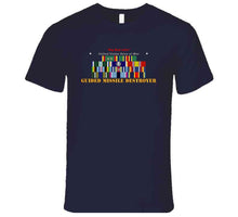 Load image into Gallery viewer, Navy - Destroyer - Uss John S Mccain - Ships Ribbons Only T Shirt
