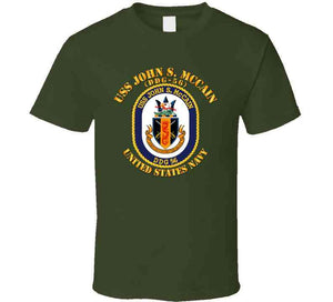 Navy - USS John S. McCain (DDG-56) T Shirt