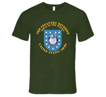 Load image into Gallery viewer, Army - 3rd Infantry Div Flash W Dui - Rock Of The Marne T Shirt
