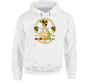 Army - Vietnam Combat Veteran - Medevac - Door Gunner W 1st Cav Div W Vn Svc Long Sleeve T Shirt