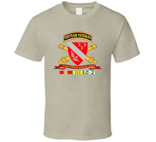 Load image into Gallery viewer, Army - 7th Field Artillery W Br - Ribbon Vn Svc Vet Tab Long Sleeve T Shirt
