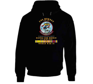 Navy - Uss Hornet (cv-12) - Battle For Midway -world war with Pacific Service T Shirt, Hoodie and Hoodie