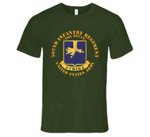 Load image into Gallery viewer, Army - 502nd Infantry Regt - DUI - The Deuce T Shirt
