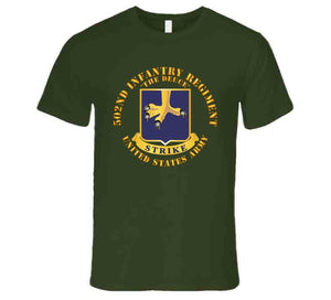 Army - 502nd Infantry Regt - DUI - The Deuce T Shirt