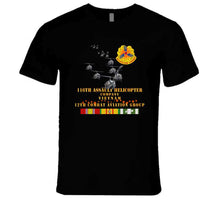 Load image into Gallery viewer, Army - 116th Assault Helicopter Co W 12th Cab - W Vn Svc X 300 T Shirt
