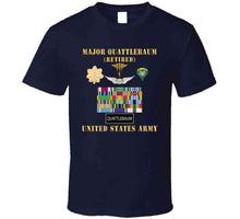 Load image into Gallery viewer, Maj Quattlebaum Retired W Ribbons T Shirt

