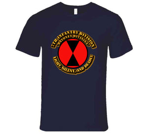 7th Infantry Division - Bayonet Div - lt silent dead T Shirt