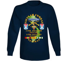 Load image into Gallery viewer, Army - Vietnam Combat Infantry Vet W 11th Inf Bde (light) - Ssi X 300 T Shirt
