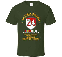 Load image into Gallery viewer, Army -  24th Engineer Group (construction) - Kaiserslautern, Germany 1954 - 1972- W Cold War Svc X 300 T Shirt
