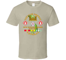 Load image into Gallery viewer, Army - Vietnam Combat Veteran W 20th Engineer Brigade  Ssi T Shirt
