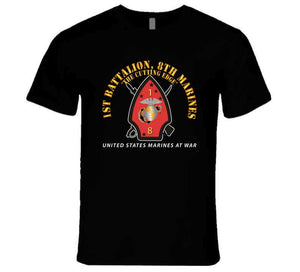 Usmc - 1st Bn, 8th Marines - The Cutting Edge - Marines At War X 300 T Shirt