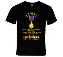 Load image into Gallery viewer, Army - Air Medal - Combat Assaults - 119th Ahc - Central Highlands Vn Laos Cambod W Vn Svc W Air Medal X 300 T Shirt
