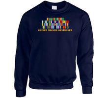 Load image into Gallery viewer, Navy - Destroyer - Uss John S Mccain - Ships Ribbons Only V1 T Shirt
