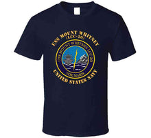 Load image into Gallery viewer, Navy - Uss Mount Whitney (lcc-20) X 300 T Shirt
