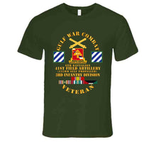 Load image into Gallery viewer, Army - Gulf War Combat Vet W 6th Bn 41st Arty - 3rd Id X 300 T Shirt
