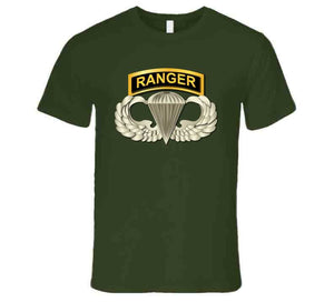 Sof - Airborne Badge - Ranger Tab T Shirt