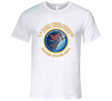 Load image into Gallery viewer, Navy - U.s Fleet Cyber Command X 300 T Shirt
