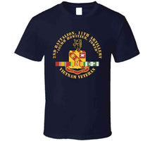 Load image into Gallery viewer, Army - 2nd Battalion, 11th Artillery (105mm Howitzer, Towed) W Vn Svc Ribbon X 300 T Shirt
