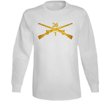 Load image into Gallery viewer, Army - 1st Bn 26th Infantry Regiment - W Infantry Br Wo Txt X 300 T Shirt
