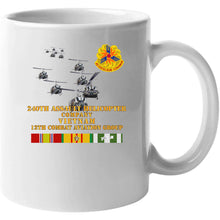 Load image into Gallery viewer, Army - 240th Assault Helicopter Co W 12th Cab W Vn Svc T Shirt
