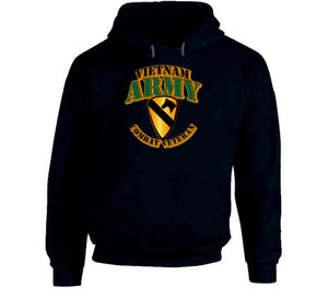 1st Cavalry, Vietnam, Combat Veteran - T Shirt, Hoodie, and Premium