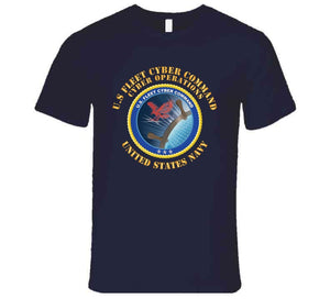 Navy - U.s Fleet Cyber Command X 300 T Shirt