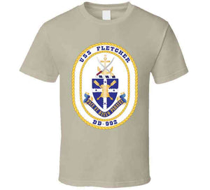 Navy - Uss Fletcher (dd 992) Wo Txt X 300 T Shirt