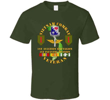 Load image into Gallery viewer, Army - Vietnam Combat Veteran, 1st Aviation Battalion, 1st Infantry Division, SSl Classic T Shirt
