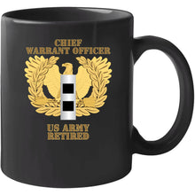 Load image into Gallery viewer, Army - Emblem - Warrant Officer - Cw2 - Retired T Shirt
