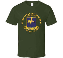 Load image into Gallery viewer, Army - 502nd Infantry Regt - Dui - The Deuce T Shirt
