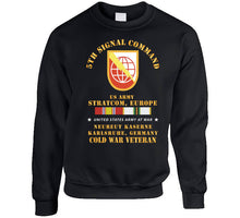 Load image into Gallery viewer, Army - 5th Signal Command - Ssi, Usa Stratcom, Eur, Karlsruhe, Germany W Cold Svc X 300 T Shirt
