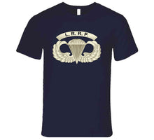 Load image into Gallery viewer, Army - Lrrp - Basic Airborne Badge W Lrrp Tab X 300 T Shirt
