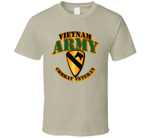 1st Cavalry, Vietnam, Combat Veteran - T Shirt, Hoodie, and Premium