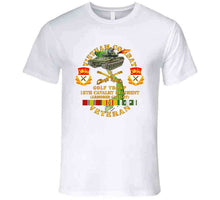 Load image into Gallery viewer, Army - Vietnam Combat Veteran W  15th Cavalry Regiment - Armored Cav W Vn Svc T Shirt
