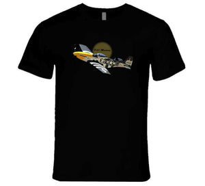 Army Air Corps P-51 Mustang Wo Aac X 300 T Shirt