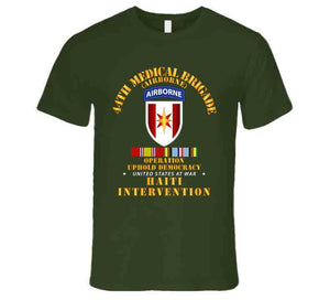 Uphold Demo - 44th Medical Bde W Svc Ribbons T Shirt