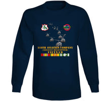 Load image into Gallery viewer, Army - 119th Aviation Company (assault Helicopter) W Ssi W Vn Svc X 300 T Shirt
