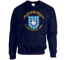 Load image into Gallery viewer, Army - 3rd Infantry Div Flash W Dui - Rock Of The Marne T Shirt
