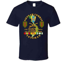 Load image into Gallery viewer, Army - Vietnam Combat Infantry Vet - 1st Squadron 4th Cav - 1st Inf Div Ssi T Shirt
