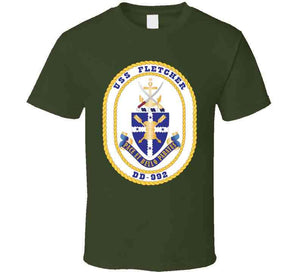 Navy - Uss Fletcher (dd 992) Wo Txt X 300 T Shirt