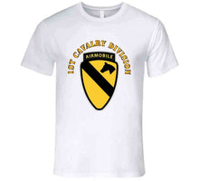 Load image into Gallery viewer, Army - 1st Cavalry Division SSI w Airmobile Tab T Shirt
