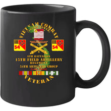 Load image into Gallery viewer, Army - Vietnam Combat Vet - 6th Bn 15th Artillery - 54th Artillery Group W105mm T Shirt
