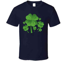 Load image into Gallery viewer, Classic - St. Patrick&#39;s Day - Four Leaf Clovers T Shirt
