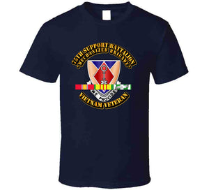 75th Support Battalion w SVC Ribbon  T Shirt