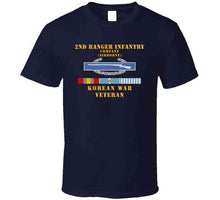 Load image into Gallery viewer, 2nd Ranger Infantry Company (airborne) W Cib W Korea Svc X 300 T Shirt
