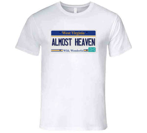 Govt - License - Wv - Almost Heaven T Shirt