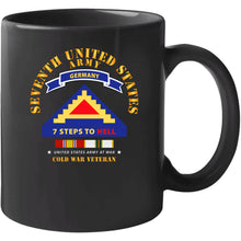 Load image into Gallery viewer, Army -  7th Unites States Army - 7 Steps To Hell W Germany Tab - Ss W Cold War Svc X 300 T Shirt
