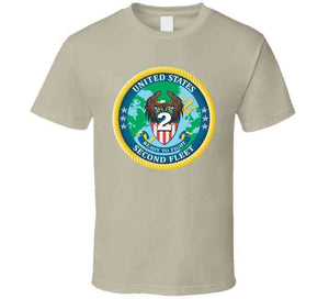 Navy - United States Second Fleet Wo Txt X 300 T Shirt