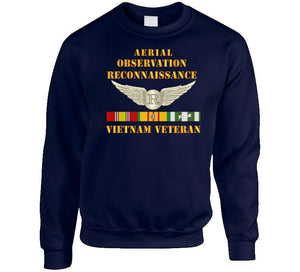 Army - Aerial Observation Recon Specialist - Vietnam Vet W Vn Svc T Shirt