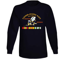 Load image into Gallery viewer, Navy - Seabee - Vietnam Veteran - Step Vn Vet T Shirt
